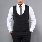 Alex 3-Piece Slim Fit Suit // Smoke (Euro: 44)