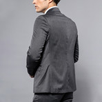 Theodore 3-Piece Slim Fit Suit // Smoke (Euro: 44)