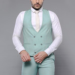 Jeremy Slim Fit 3-Piece Suit // Green (Euro: 52)