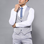 Tiago 3-Piece Slim Fit Suit // Cream (Euro: 44)