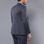 Cale 3-Piece Slim Fit Suit // Navy (Euro: 54)