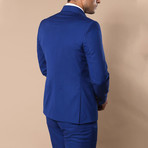Oliver 2-Piece Double Breasted Suit // Blue (US: 38R)