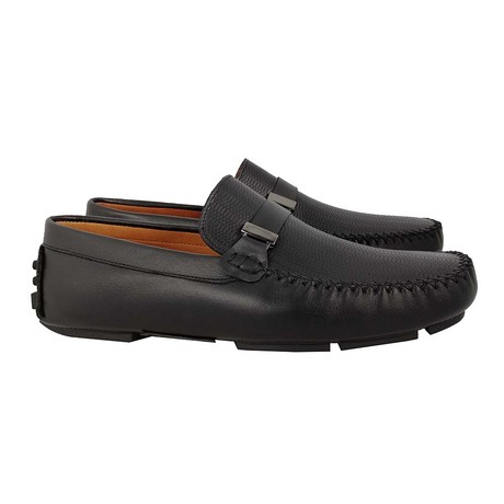 Apolo Moccasin Loafers // Black (US: 10)