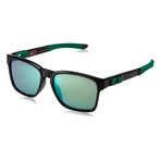 Unisex Catalyst Sunglasses // Black + Jade