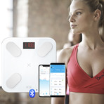 Smart Body Composition Scale (Mini Pro // 15"L x 14"W x 1.75"H)