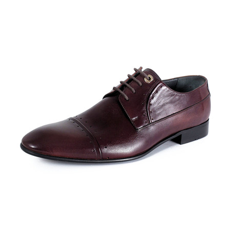 Harrison Shoe // Burgundy (Euro: 40)