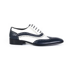 Valentin Shoe // Navy Blue + White (Euro: 45)