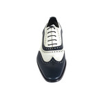 Valentin Shoe // Navy Blue + White (Euro: 45)