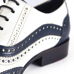 Valentin Shoe // Navy Blue + White (Euro: 45)