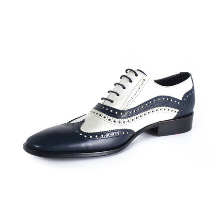 Valentin Shoe // Navy Blue + White (Euro: 40)