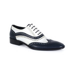 Valentin Shoe // Navy Blue + White (Euro: 45)