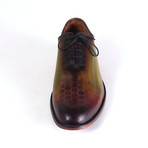 Barrett Shoe // Brown + Green (Euro: 45)