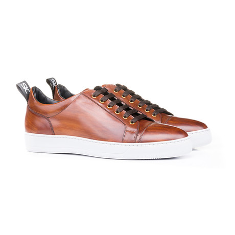 Pietro Low Top Sneakers // Brown (Euro: 40)