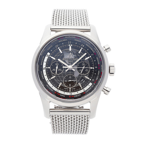 Breitling Transocean Chronograph Unitime Automatic // AB0510U4/BE84 // Pre-Owned