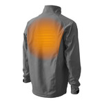 Sahara Men's 3 Zone Heated Jacket // Steel (3XL)