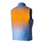 Dune Men's 3 Zone Heated Vest // Horizon (S)