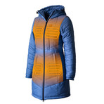 Victoria Women's 5 Zone Heated Puffer Coat // Horizon (XS)