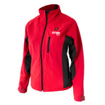 Sahara Women's 3 Zone Heated Jacket // Crimson-Onyx (XS)