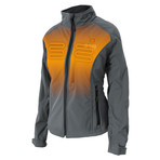 Sahara Women's 3 Zone Heated Jacket // Steel (XS)