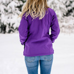 Sahara Women's 3 Zone Heated Jacket // Plum (XS)