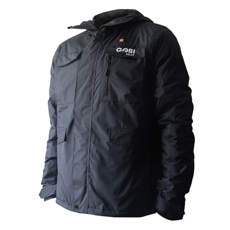 Shift Men's 5 Zone Heated Snowboard Jacket // Onyx (S)