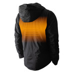 Shift Men's 5 Zone Heated Snowboard Jacket // Onyx (L)