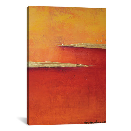 Rainbow Series Orange II // Heather Haymart (12"W x 18"H x 0.75"D)