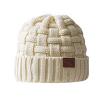 Crest Women's Heated Beanie // Cream