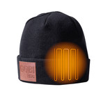 Summit Men's Heated Beanie // Midnight