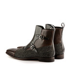 Dynasty Octavian Boots // Black + Brown (US: 11)