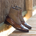 Caine Balmoral Boots // Brown (US: 7.5)