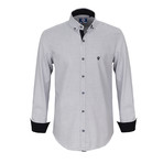 Alfie Dress Shirt // Navy + White Plaid (XL)