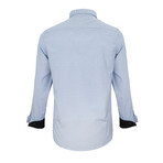 Agar Dress Shirt // Blue + White Plaid (L)
