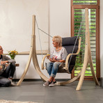 Fat Chair and Stand Combo (Anthracite/Taupe)