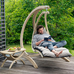 Swing Lounger and Stand Combo (Natural)