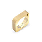 Square Ring // Gold Plated (8)