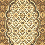 Classic Mahee // Dark Brown Rug (4'7" x 6'5")