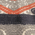 Granada Rug // Copper + Dark Navy (5'3" x 7'6")