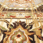 Persia Serapi // Cream + Dark Brown Rug