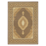 Classic Mahee // Dark Brown Rug (4'7" x 6'5")