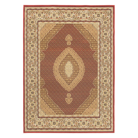 Classic Mahee // Dark Burgundy Rug (4'7" x 6'5")