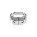 Bulgari 18k White Gold Parentesi Ring // Ring Size:8