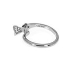 Bulgari Diva's Dream 18k White Gold Diamond Ring // Ring Size 6.75 // Store Display