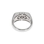 Bulgari 18k White Gold Parentesi Ring // Ring Size:8