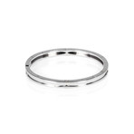 Bulgari 18k White Gold B Zero Bracelet