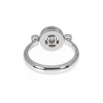 Bulgari 18k White Gold Diamond Ring // Ring Size: 6.25