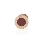 Bulgari 18k Rose Gold Carnelian Earrings