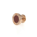 Bulgari 18k Rose Gold Carnelian Earrings