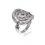 Bulgari 18k White Gold Ring // Ring Size: 5.5