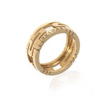 Bulgari 18k Yellow Gold Parentesi Ring // Ring Size:6.75